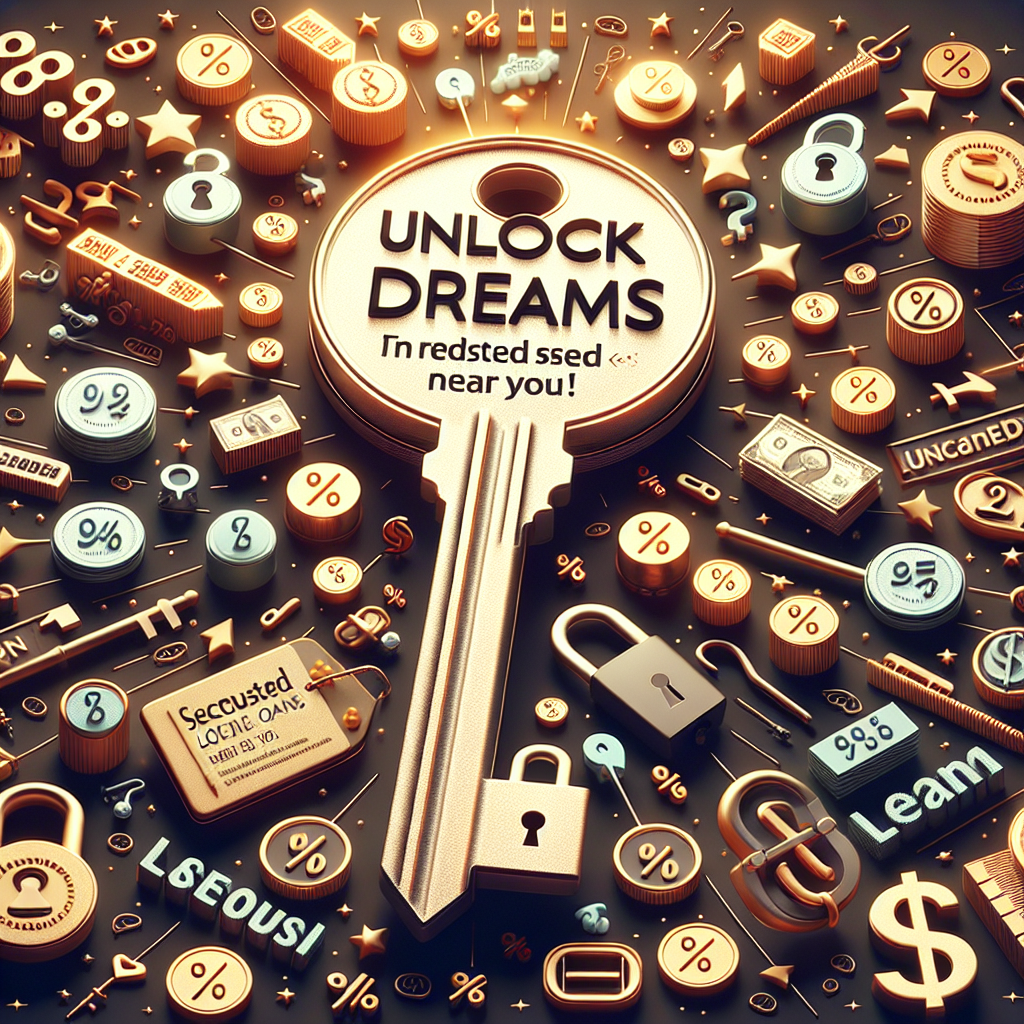Unlock Dreams: Find Trusted Secured Loans Near You!