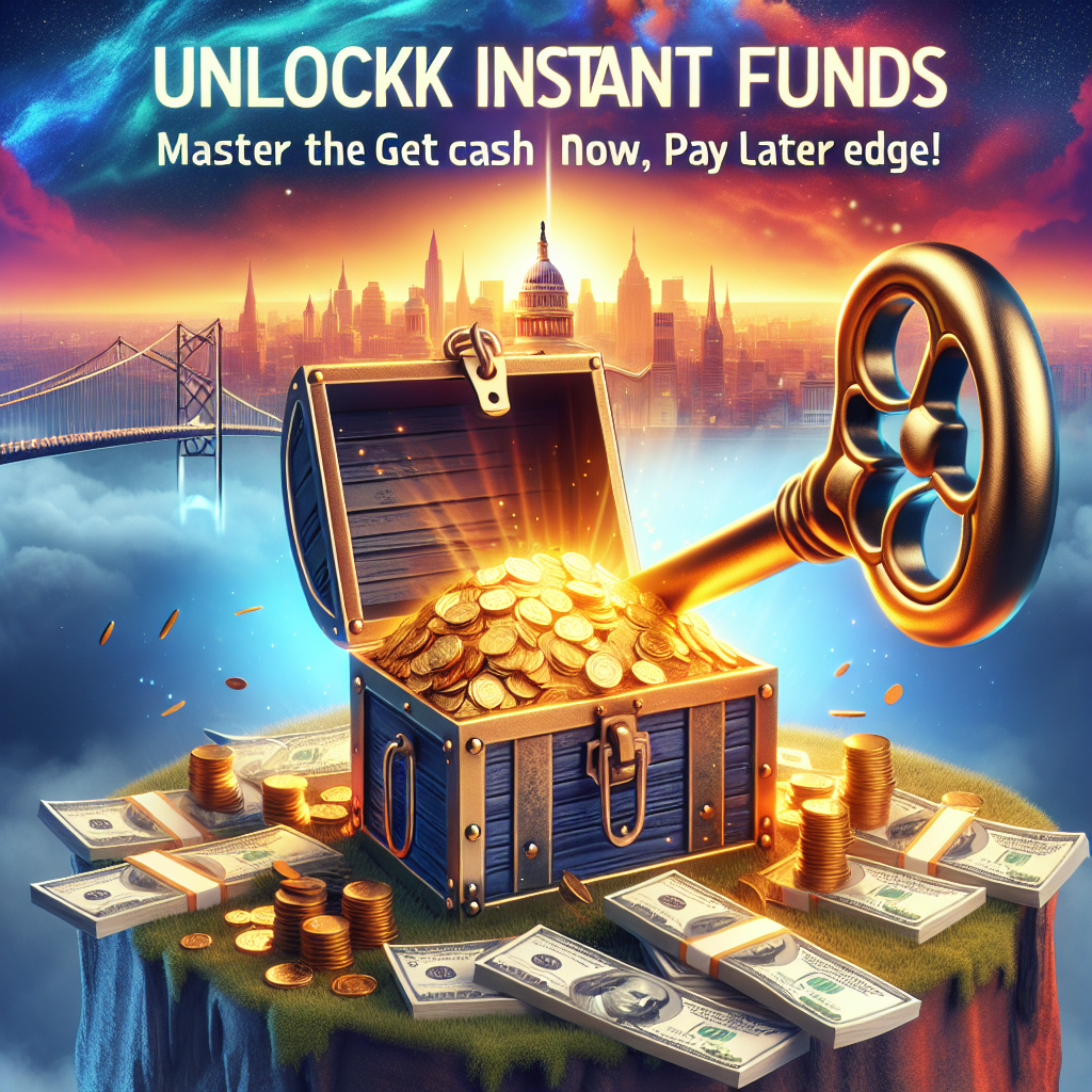 Unlock Instant Funds: Master the Get Cash Now, Pay Later Edge!
