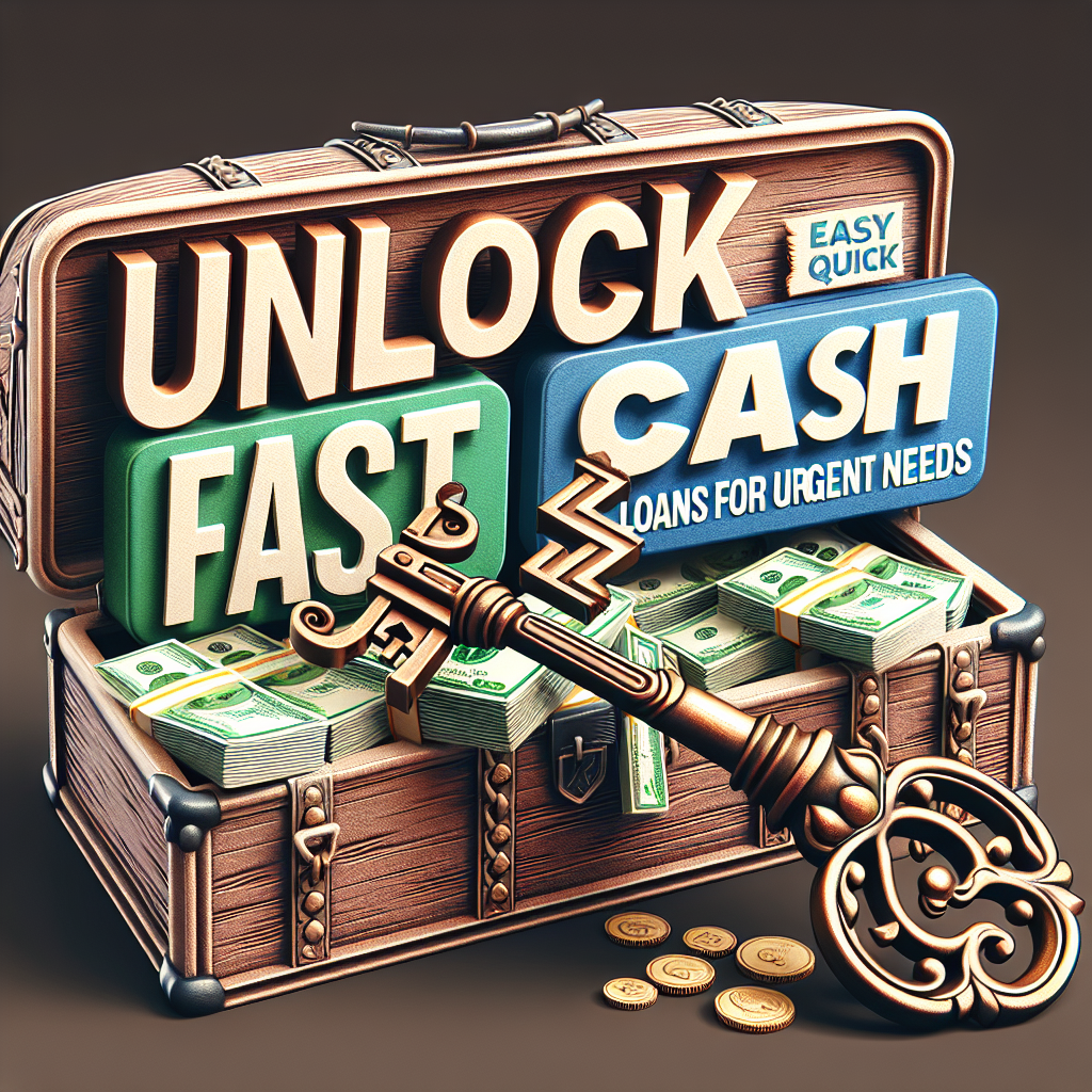 Unlock Fast Cash: Easy Quick Loans for Urgent Needs