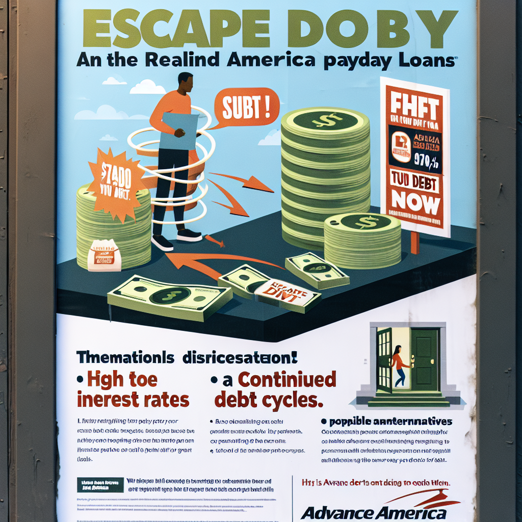 Escape Debt Now: The Truth About Advance America Payday Loans