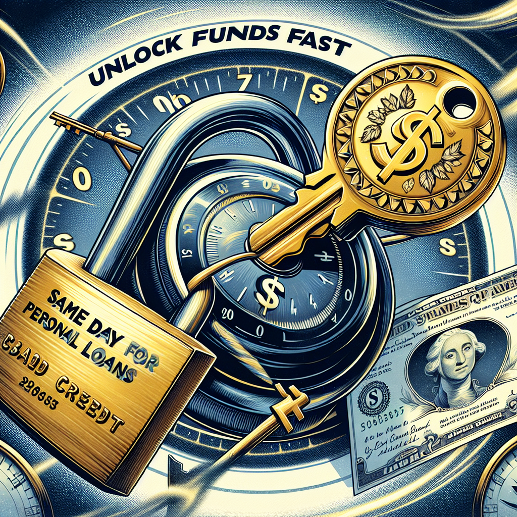 Unlock Funds Fast: Same Day Personal Loans for Bad Credit