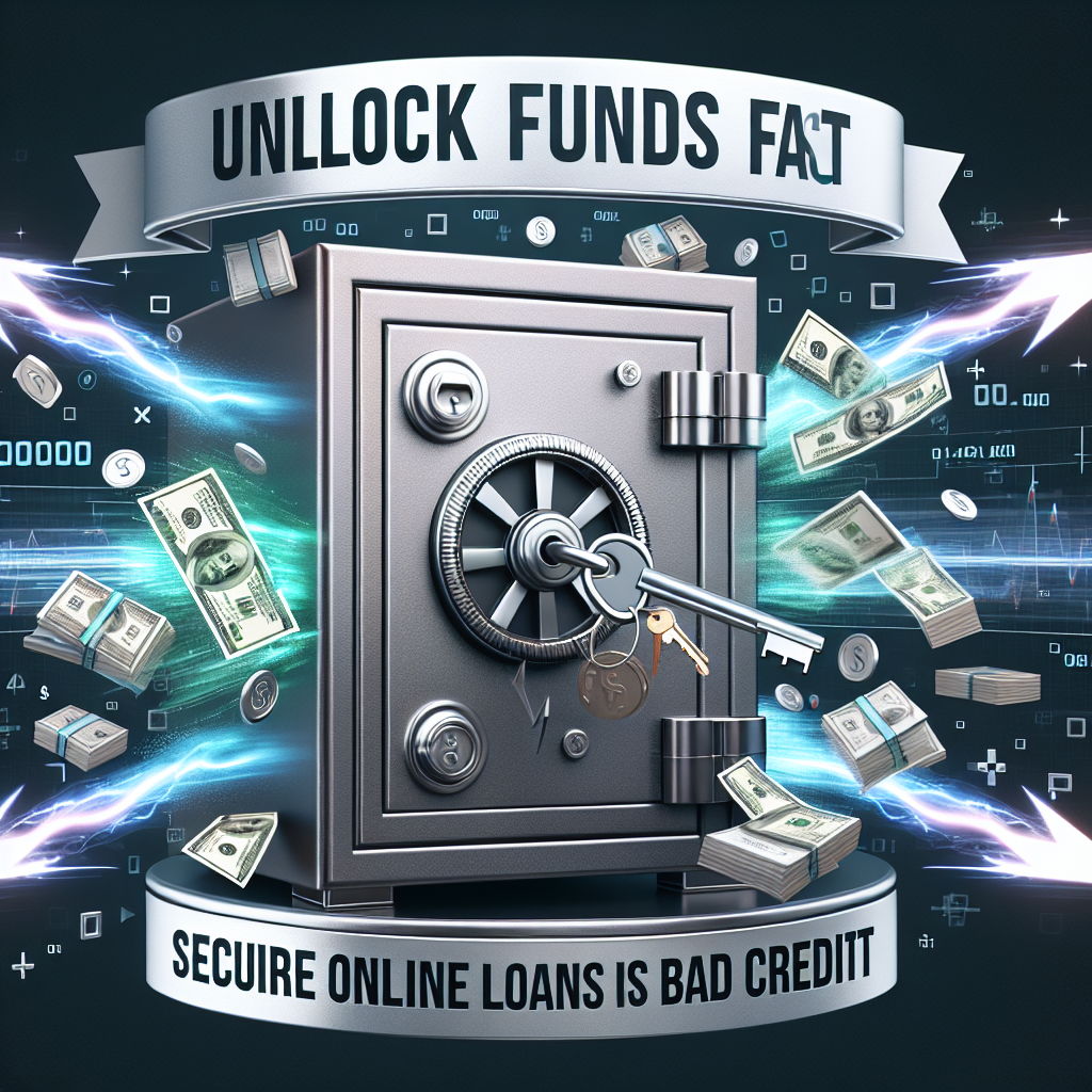 Unlock Funds Fast: Secure Online Instant Loans for Bad Credit