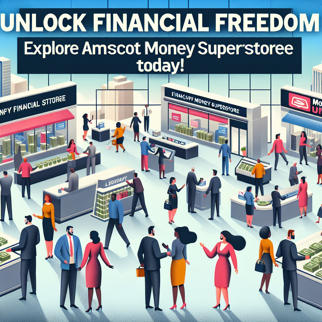 Unlock Financial Freedom: Explore Amscot Money Superstore Today!